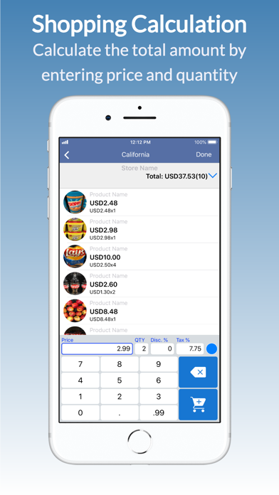 Simple Shopping Calculator screenshot 4