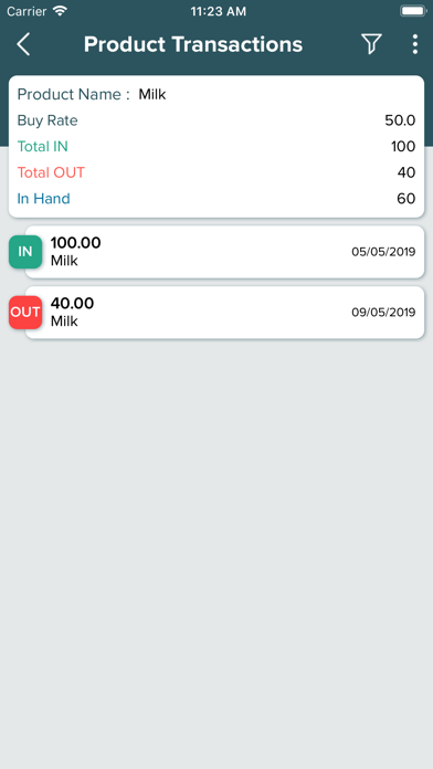 Simple Stock Manager screenshot 1
