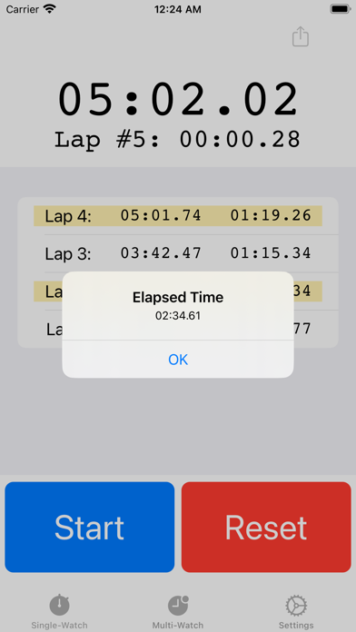 Simple Stop Watch Timer screenshot 5