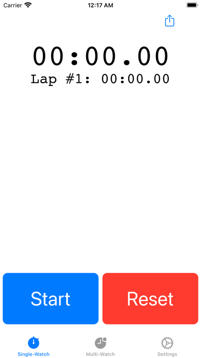 Simple Stop Watch Timer screenshot 9