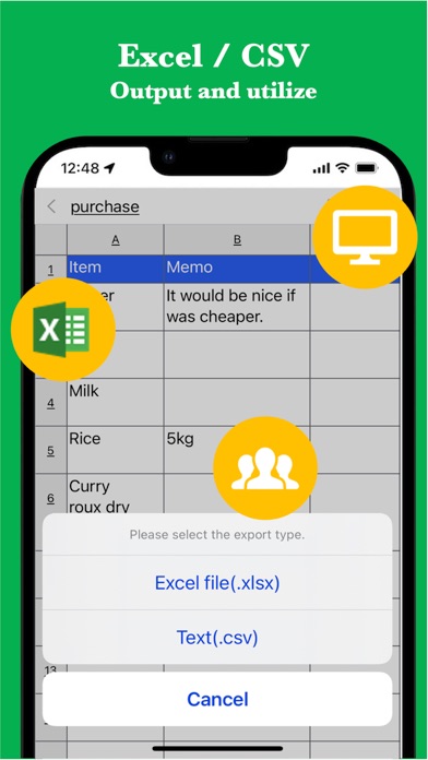 # Simple Table - Note as table screenshot 2