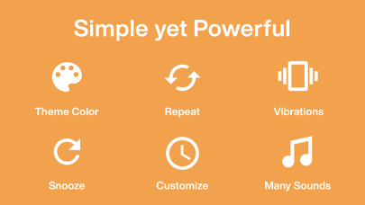 Simple Timer & Alarm ListTimer screenshot 1