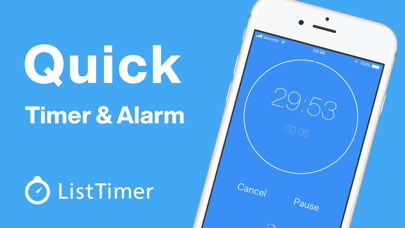 Simple Timer & Alarm ListTimer screenshot 5