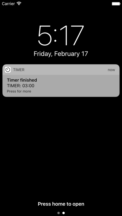 Simple Timer App screenshot 1