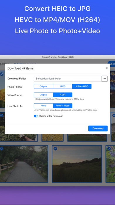 Simple Transfer Pro - Photos screenshot 2