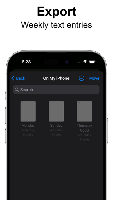 Simple Week screenshot 1