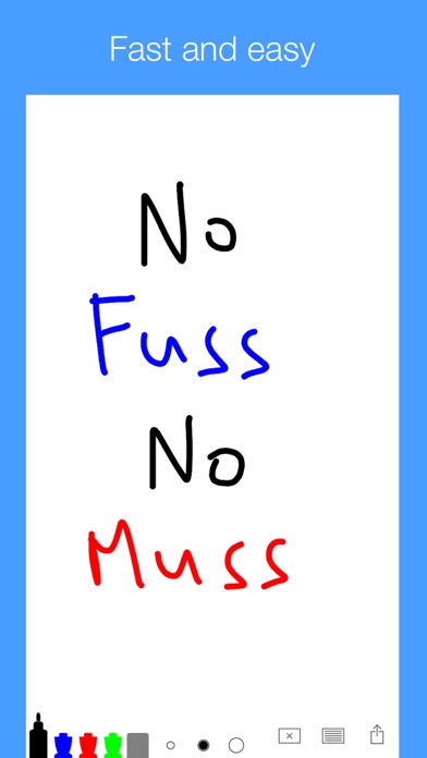Simple Whiteboard by Qrayon screenshot 1