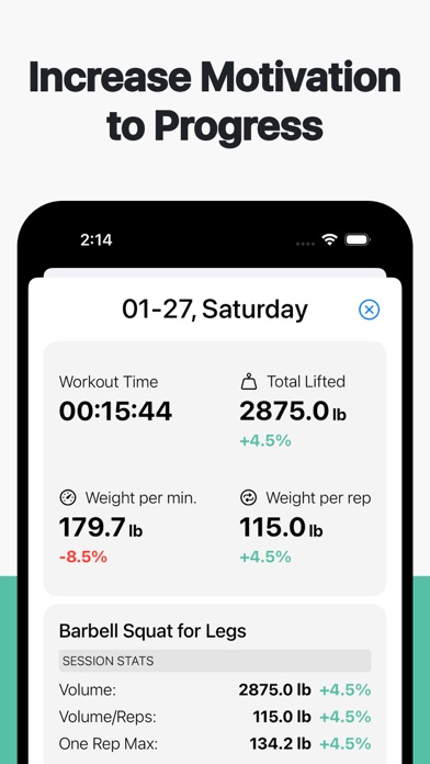Simple Workout Log - IRONOTES screenshot 3