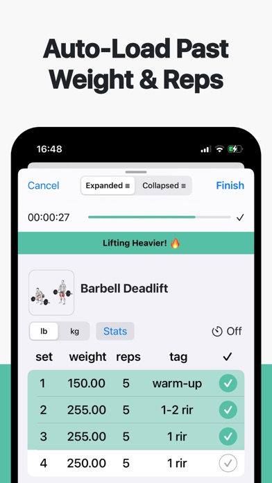 Simple Workout Log - IRONOTES screenshot 5