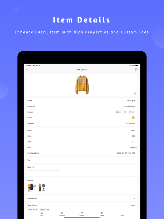 SimpleCloset: Digital Wardrobe screenshot 9