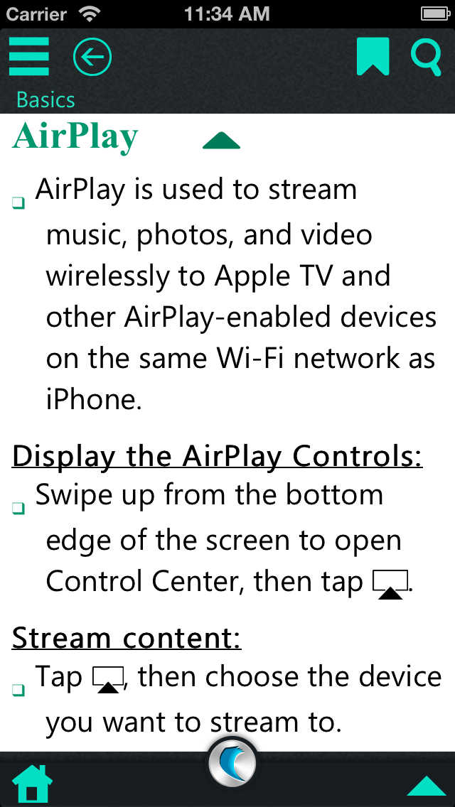 SimpleNEasy Guide for iPhone iOS 7 - simpleNeasyApp by WAGmob screenshot 3
