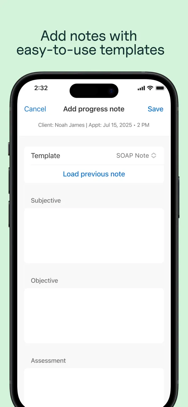 SimplePractice for Clinicians screenshot 2