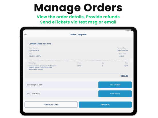 SimpleTix Organizer screenshot 3