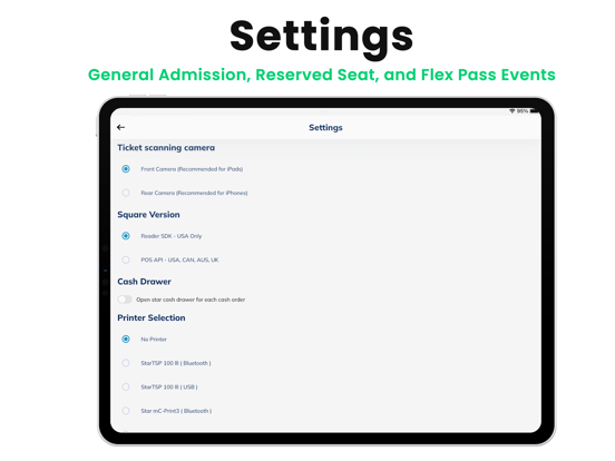 SimpleTix Organizer screenshot 1