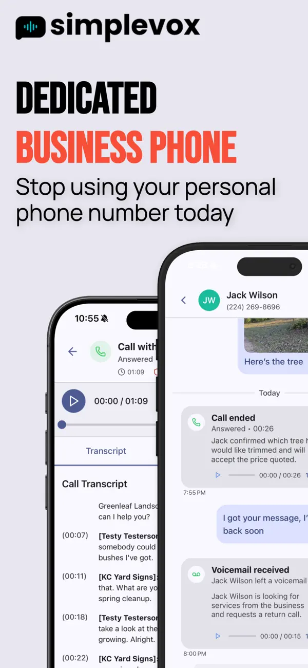 SimpleVox Virtual Phone System screenshot 6
