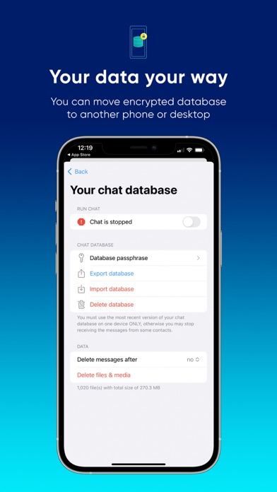 SimpleX Chat: secure messenger screenshot 2