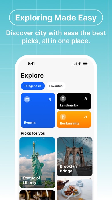 Simplicity - AI City Guide screenshot 1