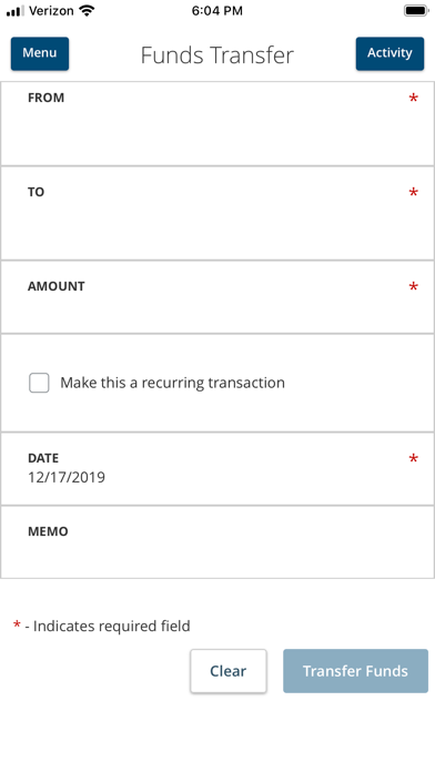Simplicity Credit Union Mobile screenshot 1