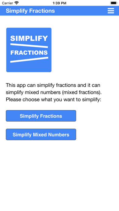 Simplify Fractions screenshot 3