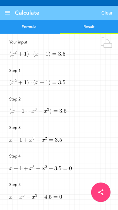 Simplify & Solve Equation PRO screenshot 2