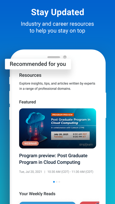 Simplilearn: Online Learning screenshot 4