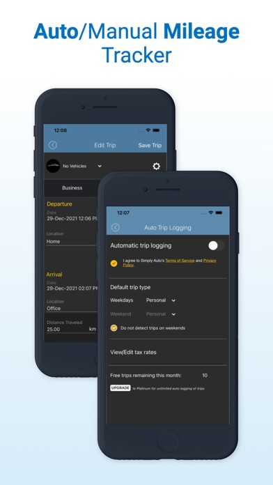 Simply Auto: Mileage Tracker screenshot 5