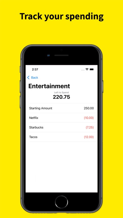 Simply Budget - easy budgeting screenshot 1