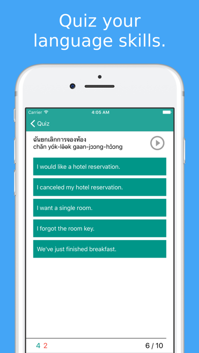 Simply Learn Thai Language - Speak Thai Phrasebook screenshot 2