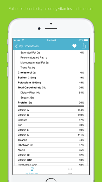 Simply Smoothies screenshot 1
