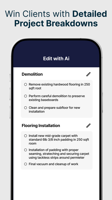 SimplyWise: Cost Estimator screenshot 5