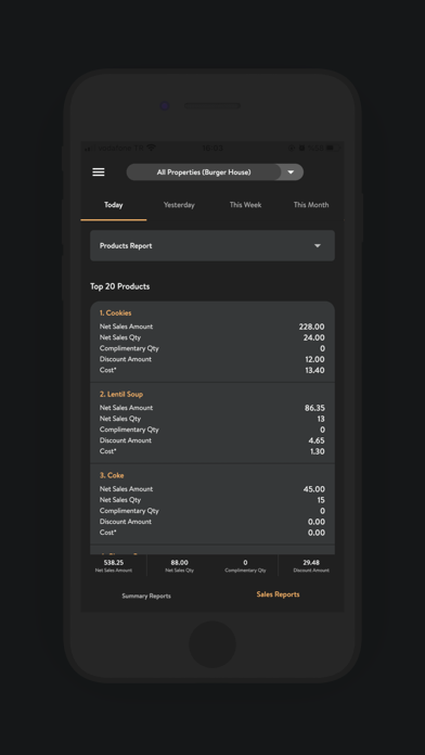 Simpra Insight - Sales Report screenshot 3