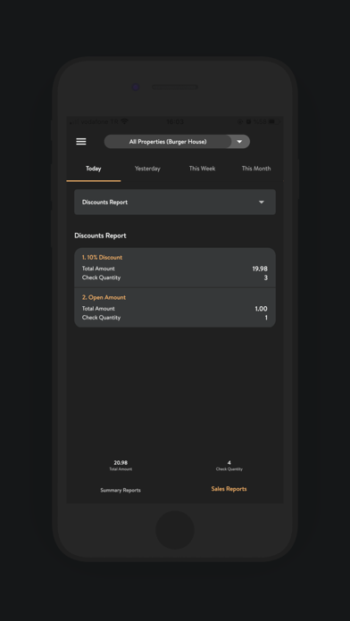 Simpra Insight - Sales Report screenshot 1