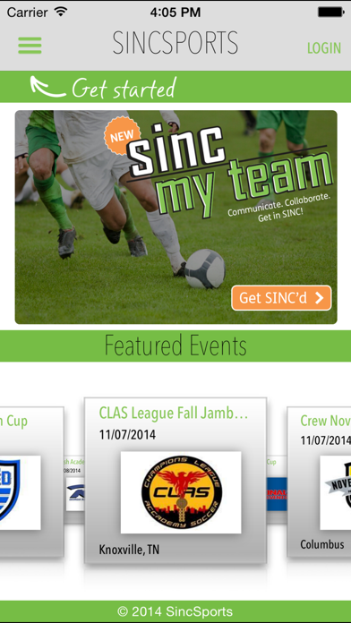 SincSports screenshot 5