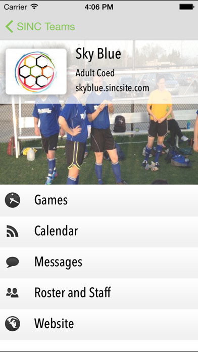 SincSports screenshot 2