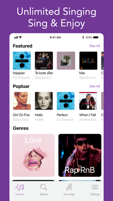 Sing Karaoke - Unlimited Songs screenshot 3