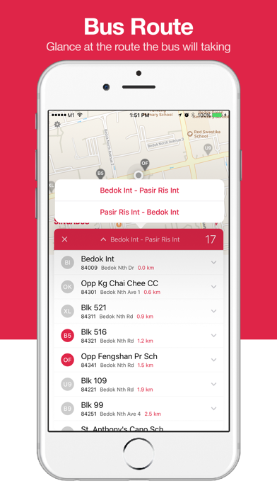 Singabus - Bus Timing + MRT screenshot 1