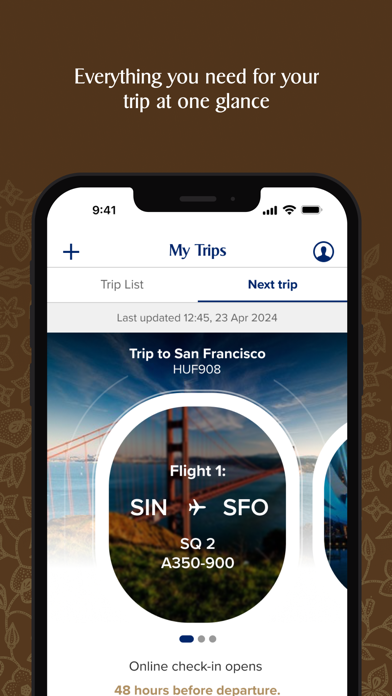 Singapore Airlines screenshot 2