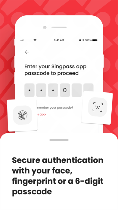 Singpass screenshot 2