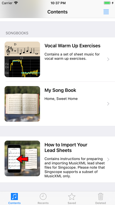 Singscope screenshot 5