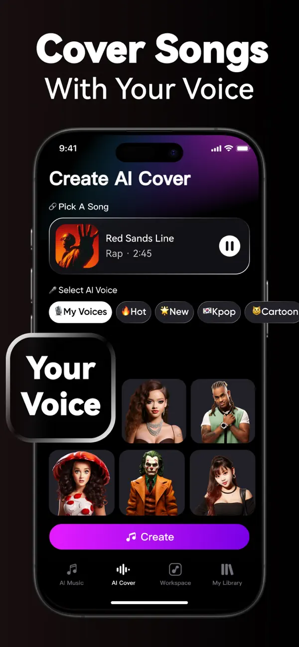 SingUp: AI Music Generator screenshot 5
