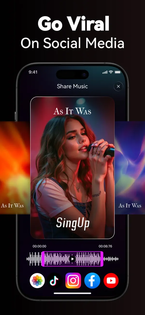 SingUp: AI Music Generator screenshot 1