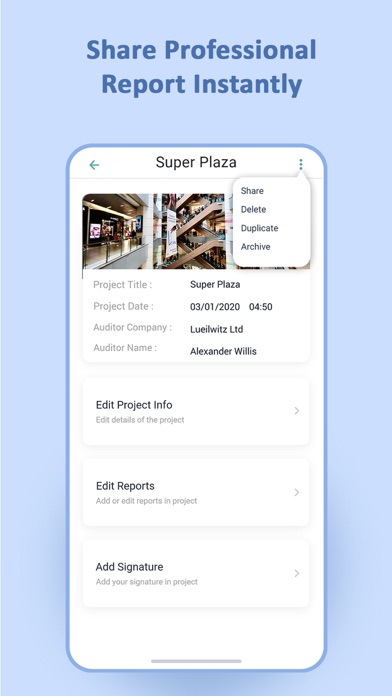 Site Audit for Snag Punch List screenshot 1