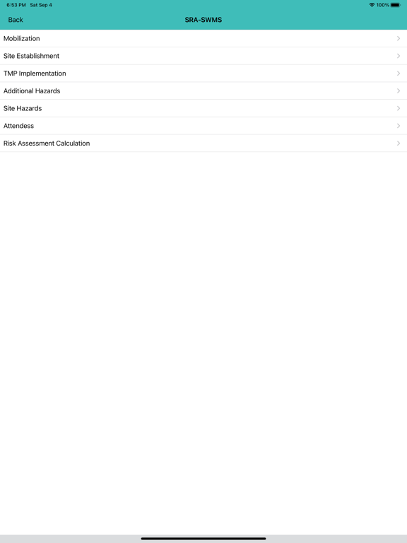 SITE RISK ASSESSMENT screenshot 7