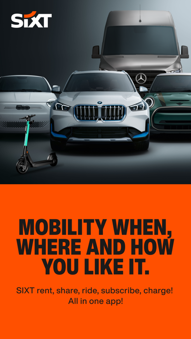 SIXT rent, share, ride & plus screenshot 7