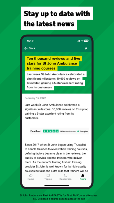 SJA First Aid Fast screenshot 2