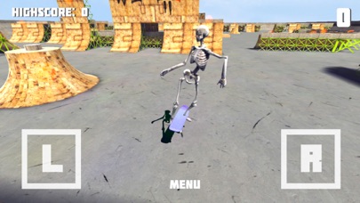 Skeleton Skate - Free Skateboard Game screenshot 3