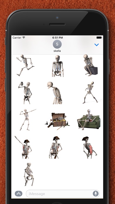 Skelly Stickers: Skulls and Skeletons screenshot 2