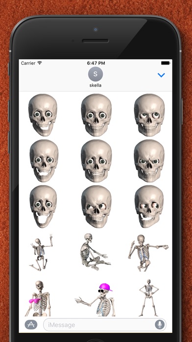 Skelly Stickers: Skulls and Skeletons screenshot 4