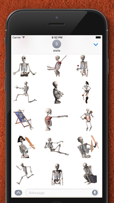 Skelly Stickers: Skulls and Skeletons screenshot 3