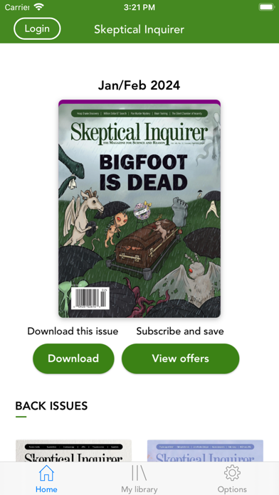 Skeptical Inquirer Magazine screenshot 1
